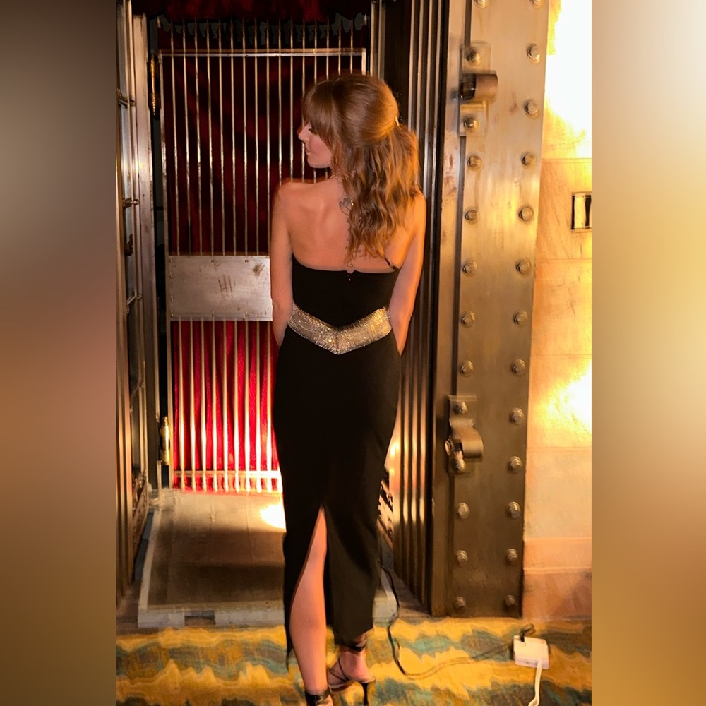 Black Diamante Dress✨ - Picture 3 of 6